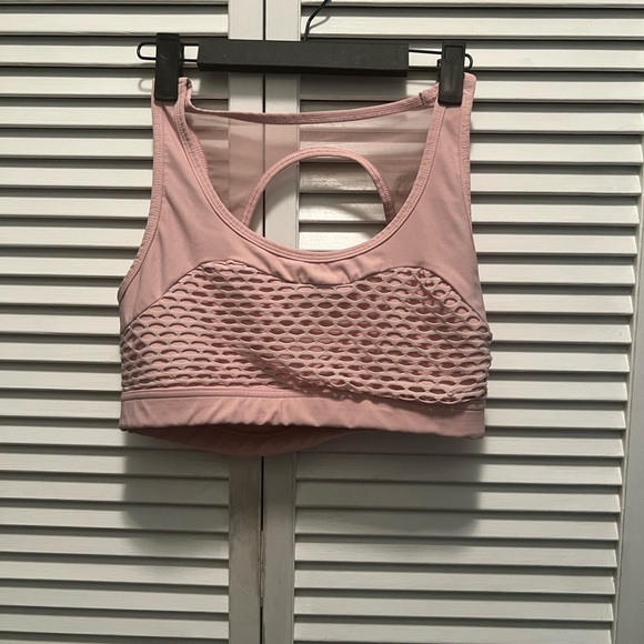 Lorna Jane Other - #1409=Women's Pink Mesh Sports Bra